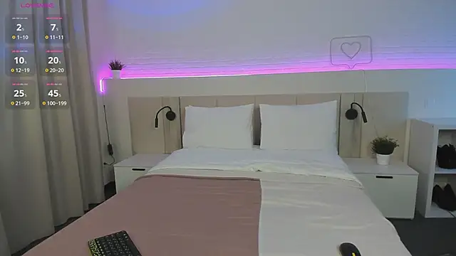 Snapshot of BelovedRuby chatting on January 18, 8:20 am BelovedRuby online show from January 18, 8:20 am