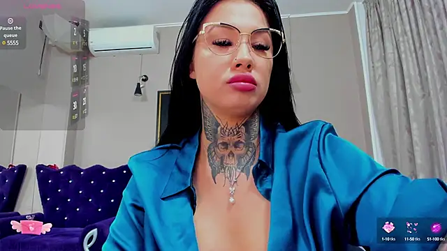 AngellBlackX online show from February 22, 8:31 pm