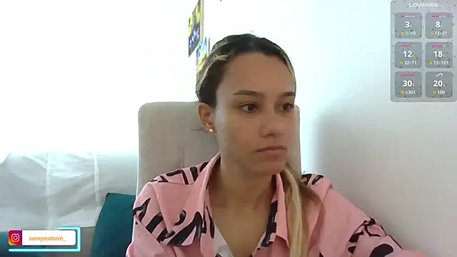 SamanthaWatson online show from October 11, 2:15 pm