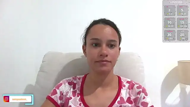 Snapshot of SamanthaWatson chatting on June 22, 12:35 am SamanthaWatson online show from June 22, 12:35 am