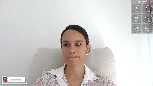 Snapshot of SamanthaWatson chatting on July 7, 2:43 pm SamanthaWatson online show from July 7, 2:43 pm