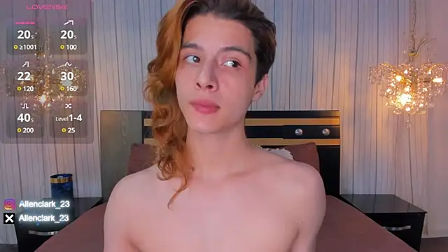 Snapshot of Allen_clark chatting on February 14, 3:54 am Allen clark online show from February 14, 3:54 am