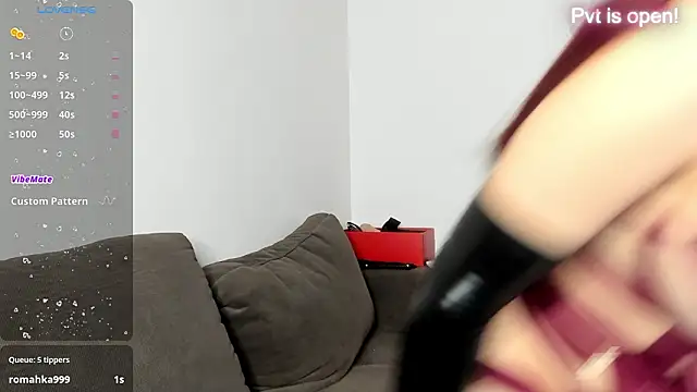 Snapshot of AletahhhOcean chatting on February 19, 5:03 am AletahhhOcean online show from February 19, 5:03 am