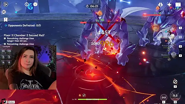 Megan  Hart online show from January 29, 6:12 am