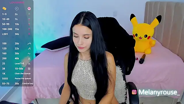 Snapshot of melanyrouse1 chatting on October 13, 7:58 pm melanyrouse1 online show from October 13, 7:58 pm