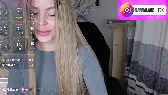 Marmalade Fox online show from February 16, 5:09 pm