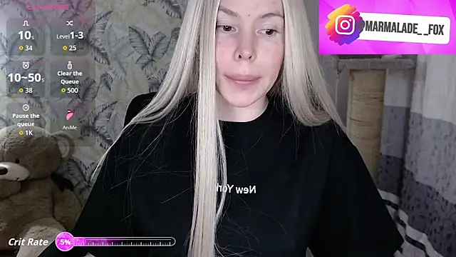 Marmalade Fox online show from March 13, 2:34 pm