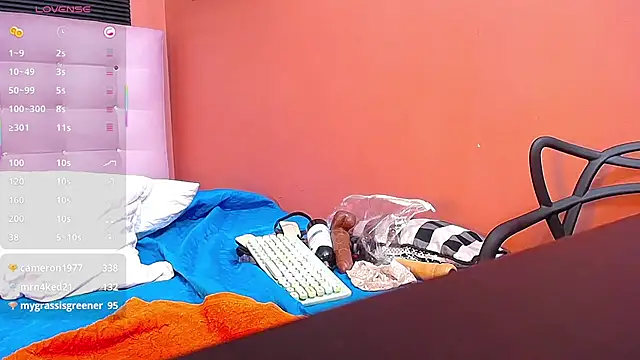 Snapshot of MiissBNasty chatting on February 13, 9:20 am MiissBNasty online show from February 13, 9:20 am