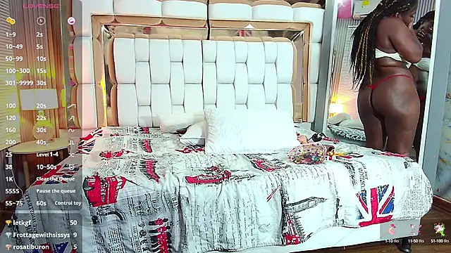 Snapshot of MiissBNasty chatting on February 21, 2:50 am MiissBNasty online show from February 21, 2:50 am