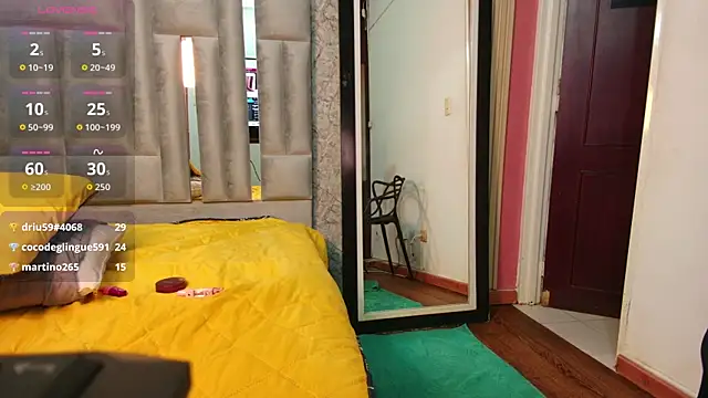 Snapshot of MiissBNasty chatting on October 2, 3:35 am MiissBNasty online show from October 2, 3:35 am