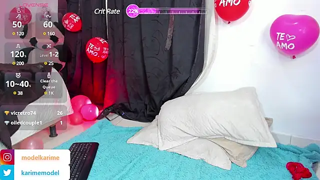  karime  online show from February 12, 8:29 pm