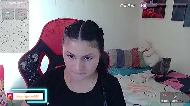 jessica gomez online show from March 17, 8:40 pm