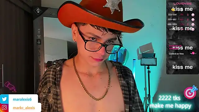 Snapshot of marckalexis chatting on January 10, 9:34 am marckalexis online show from January 10, 9:34 am