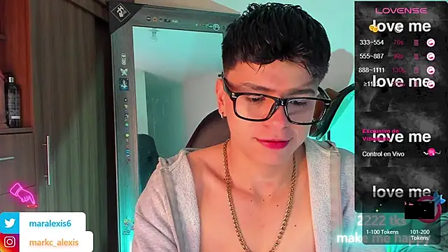 Snapshot of marckalexis chatting on February 2, 12:19 am marckalexis online show from February 2, 12:19 am