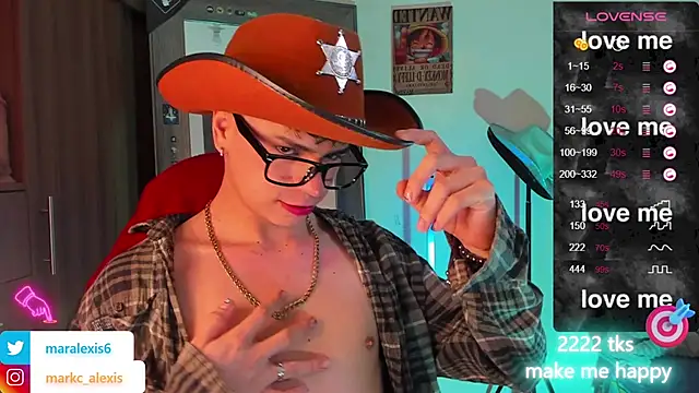 Snapshot of marckalexis chatting on February 4, 8:38 pm marckalexis online show from February 4, 8:38 pm