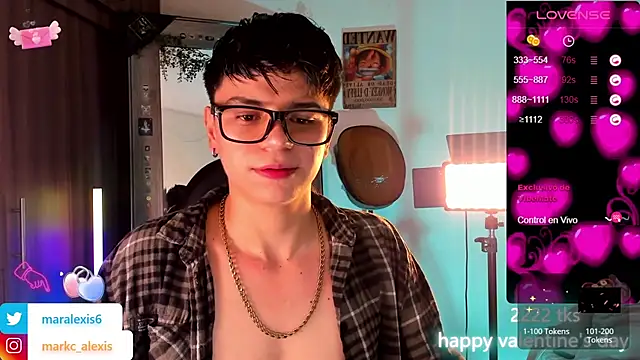 Snapshot of marckalexis chatting on February 15, 9:04 pm marckalexis online show from February 15, 9:04 pm