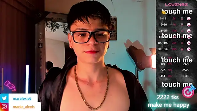 Snapshot of marckalexis chatting on February 24, 4:49 am marckalexis online show from February 24, 4:49 am