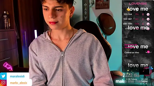 Snapshot of marckalexis chatting on February 27, 3:14 am marckalexis online show from February 27, 3:14 am