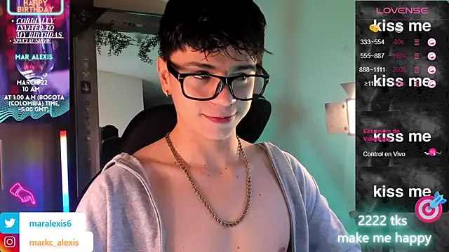 Snapshot of marckalexis chatting on March 7, 8:44 pm marckalexis online show from March 7, 8:44 pm