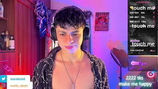 Snapshot of marckalexis chatting on June 29, 11:05 pm marckalexis online show from June 29, 11:05 pm