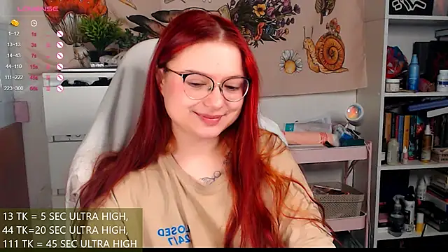 me  hanna online show from December 15, 1:32 am