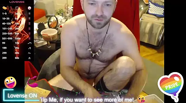 RealManHaveHairy online show from March 18, 6:48 pm