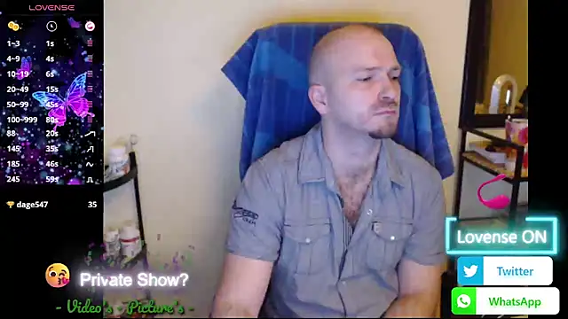 RealManHaveHairy online show from March 23, 6:23 pm