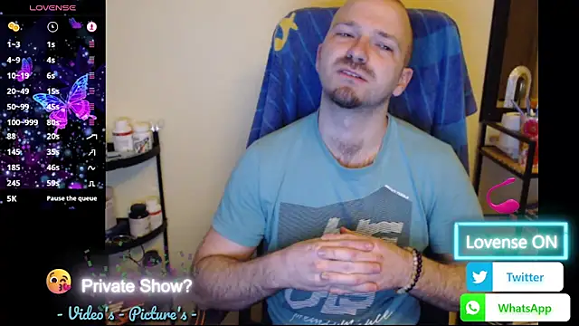 RealManHaveHairy online show from April 4, 5:43 pm