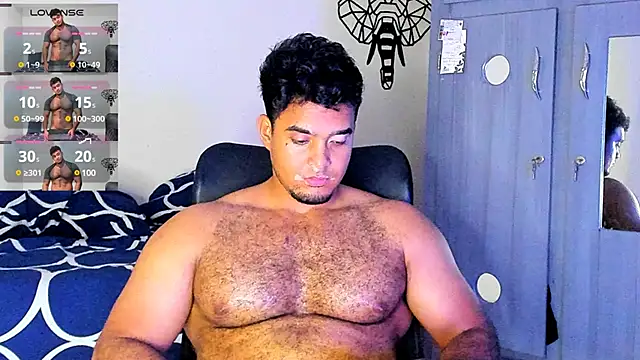 Snapshot of Big_furry_bear13 chatting on March 8, 6:43 am Big furry bear13 online show from March 8, 6:43 am