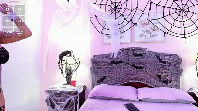 Snapshot of AriSweet chatting on October 3, 12:46 pm AriSweet online show from October 3, 12:46 pm