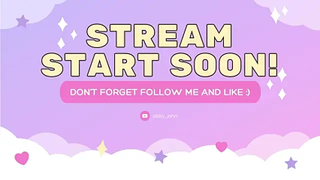 abby  make online show from April 15, 8:20 pm