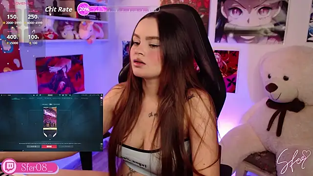 Snapshot of Iamsfer chatting on December 4, 8:50 pm Iamsfer online show from December 4, 8:50 pm