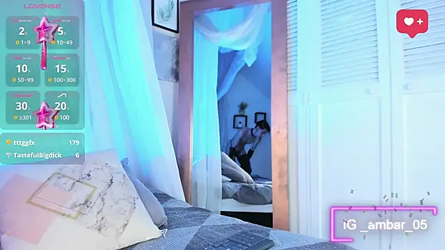 Snapshot of Ambar_Jhones chatting on February 19, 11:36 pm Ambar Jhones online show from February 19, 11:36 pm