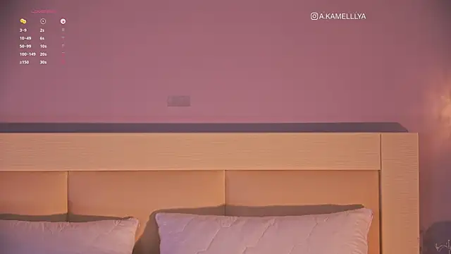 iKamelllya online show from March 13, 6:58 am