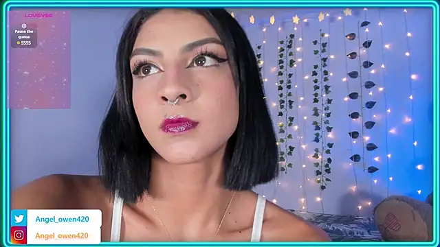 Angel owen1 online show from January 3, 3:38 am