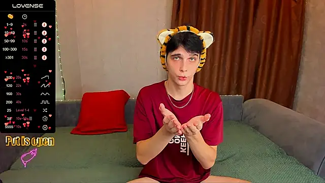 Snapshot of Aaron_Boom chatting on December 4, 12:20 am Aaron Boom online show from December 4, 12:20 am