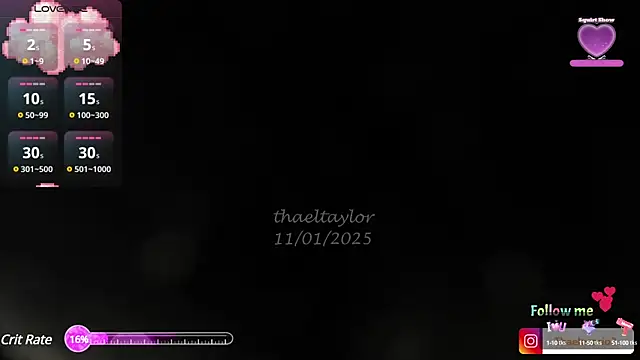 Snapshot of _thaeltaylor chatting on January 17, 5:41 pm thaeltaylor online show from January 17, 5:41 pm