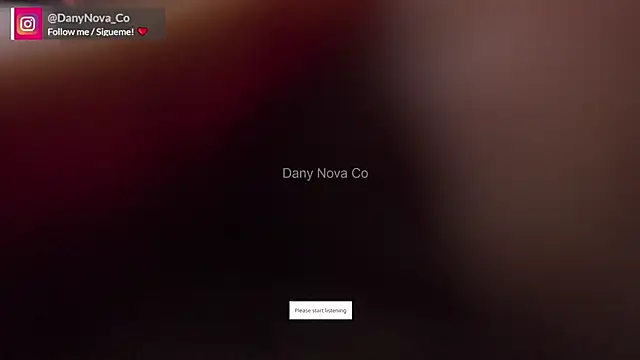 DanyNova Co online show from January 19, 9:02 pm