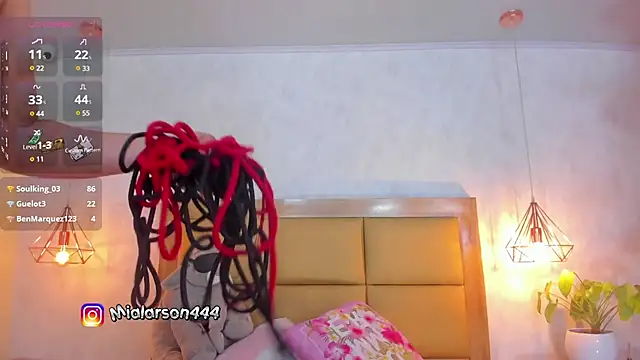 LARSONMIA online show from March 14, 6:18 pm