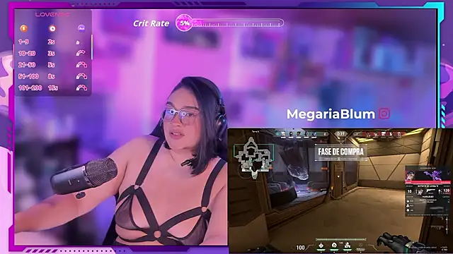 MegariaB online show from February 20, 4:31 am