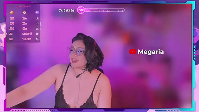 MegariaB online show from April 3, 4:21 am