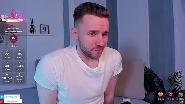 EnriqueBarberry online show from April 11, 5:23 am