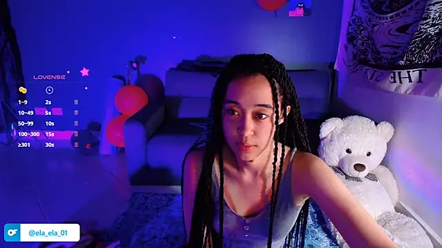 Snapshot of ela_0 chatting on January 9, 2:11 am ela 0 online show from January 9, 2:11 am