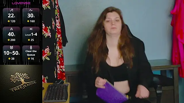 TreeJeanne online show from March 24, 11:26 am