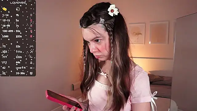 Snapshot of Lil_Amelie chatting on March 3, 7:10 am Lil Amelie online show from March 3, 7:10 am