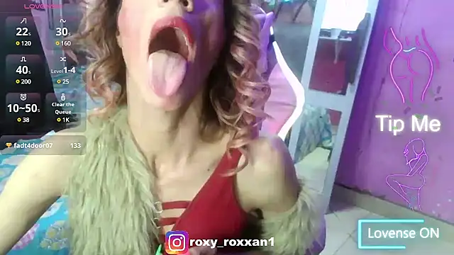 roxy roxxan online show from March 23, 3:21 am