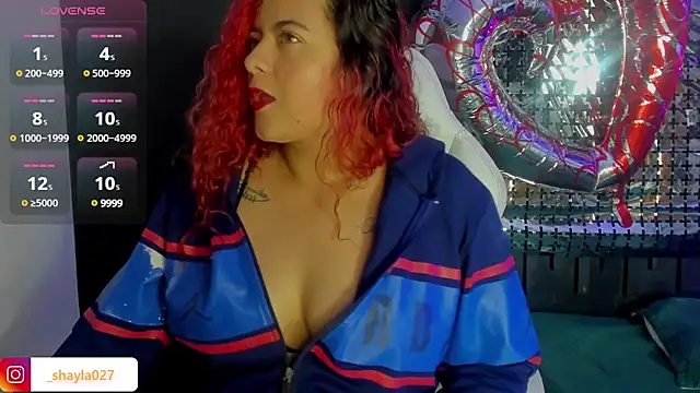 Shayla27 online show from February 17, 1:10 pm