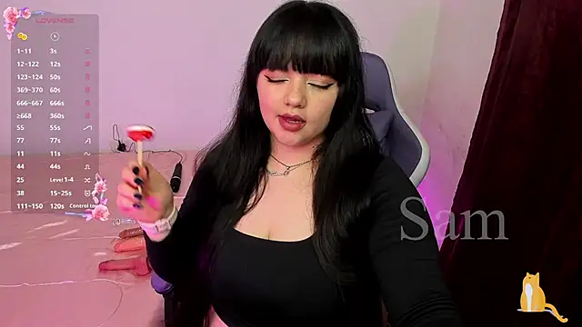 Samantha  zz online show from June 21, 2:25 am