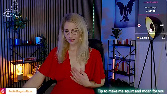 Amitiel Angel online show from February 5, 8:14 pm