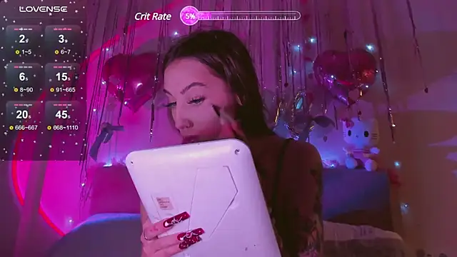 Snapshot of MelodyElf chatting on March 9, 4:11 pm MelodyElf online show from March 9, 4:11 pm